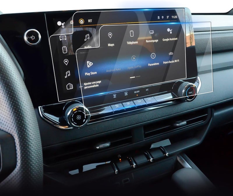 LFOTPP For 2025 Chevrolet Colorado Screen Protector - (2PCS)2023-2025 Colorado (WT/LT/Trail Boss) 11.3 Inch Navi Touchscreen [Nano Film] 2023-2025 Colorado Accessories Anti Scratch HD Touch Sensitive - Image 1